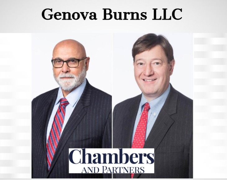 Genova Burns LLC Recognized as Among the World's Best in Labor & Employment Law by Chambers USA Ranking